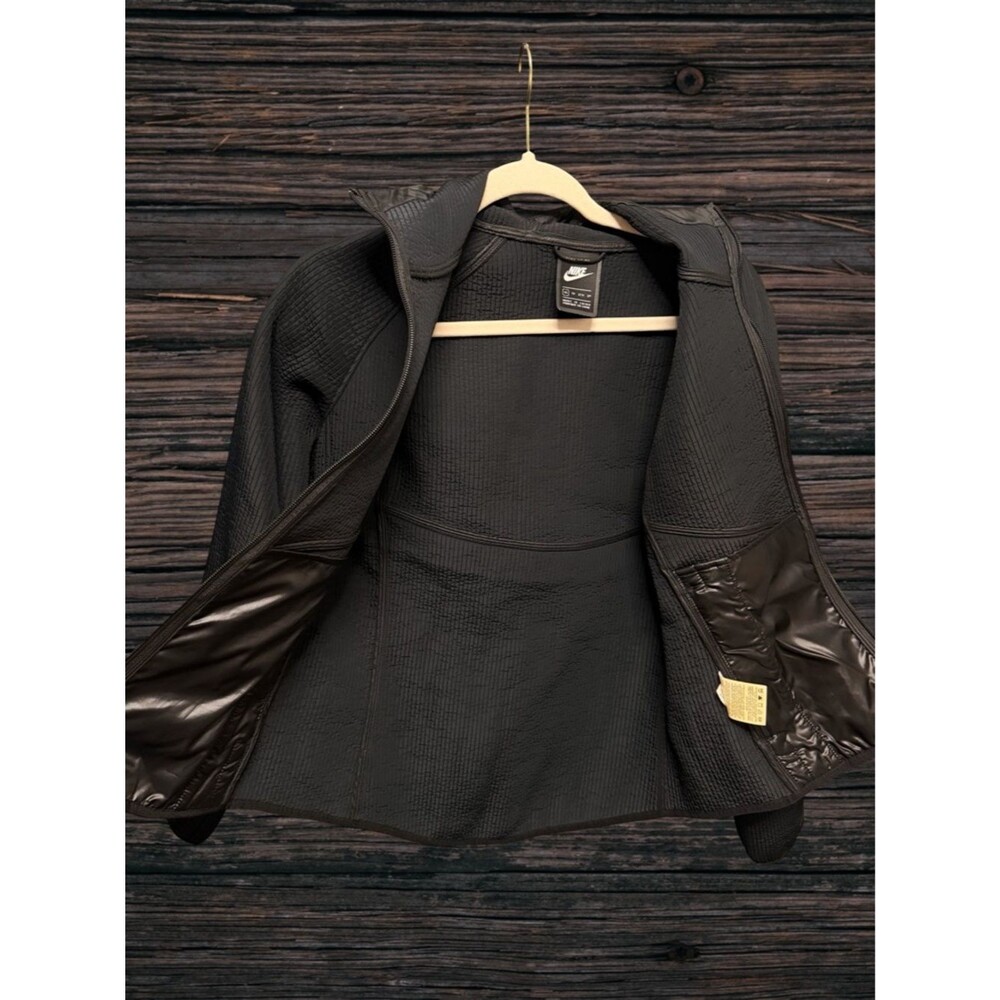 Nike Tech Pack Black Mixed Media Full Zip Hooded Jacket XS Techwear Streetwear - Picture 7 of 7